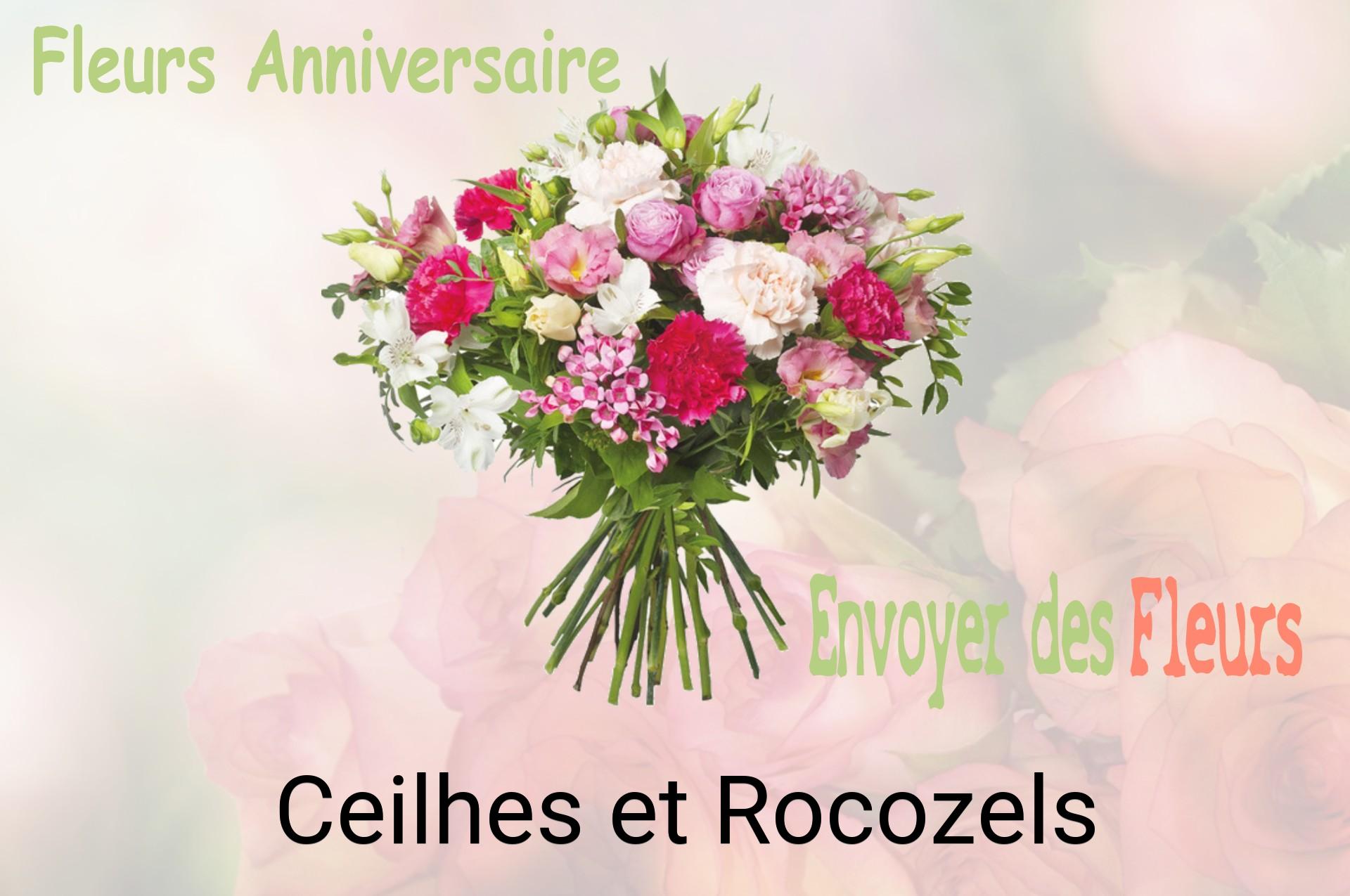 Bouquet de fleurs d’anniversaire livré à Ceilhes-et-Rocozels