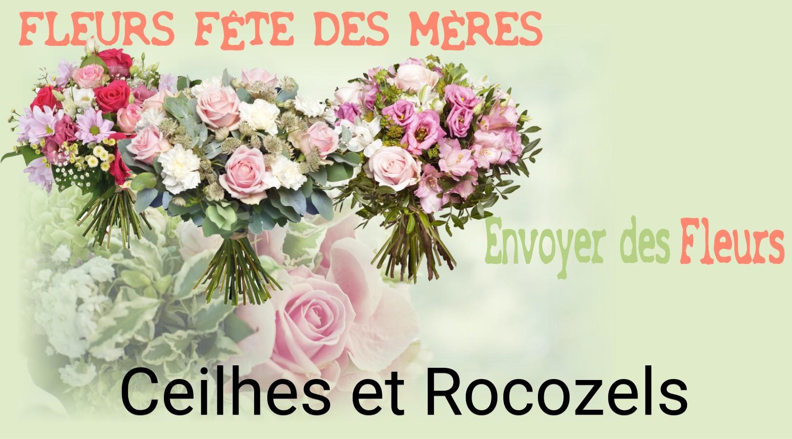 Bouquet de Fête des Mères livré à Ceilhes-et-Rocozels